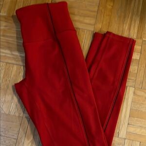 A&F YPB red leggings